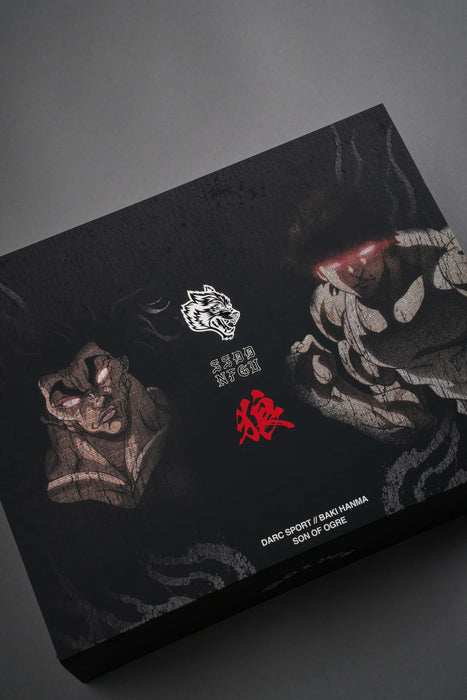 BAKI SON OF OGRE "SIDE-BY-SIDE" TEE BOX SET IN BLACK