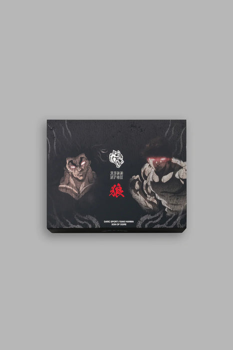BAKI SON OF OGRE "SIDE-BY-SIDE" TEE BOX SET IN BLACK