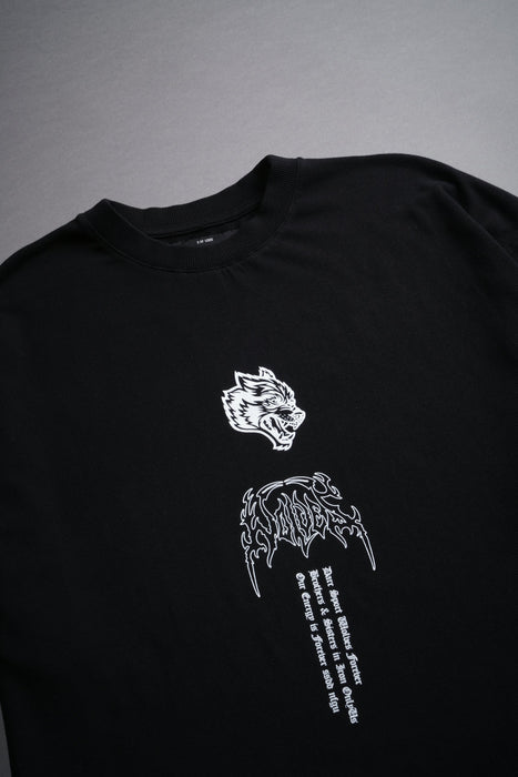 GYOMEI "PREMIUM" OVERSIZED TEE - BLACK