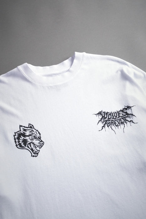 Where Shadows Begin Premium "Box Cut" Tee - WHITE
