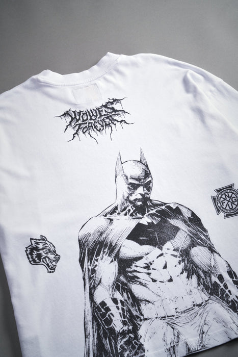 Where Shadows Begin Premium "Box Cut" Tee - WHITE
