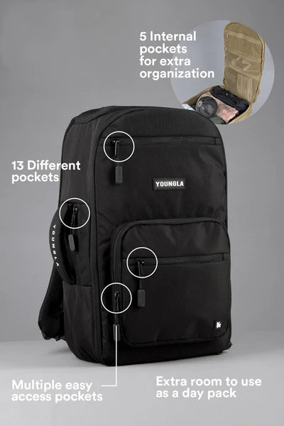 730 EXPEDITION BACKPACKS BLACK