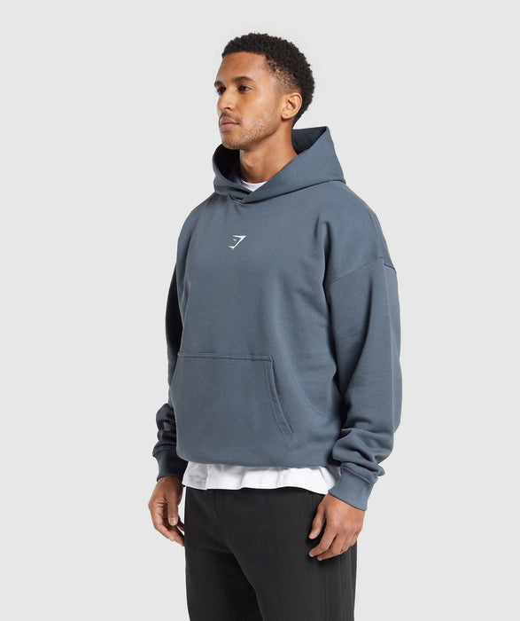 Built In The UK Hoodie - Blue