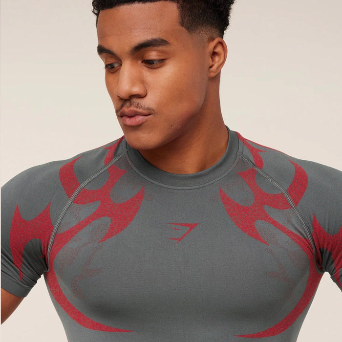 STORM SEAMLESS T-SHIRT DARK GREY