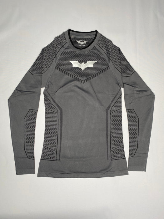 8004 - BATMAN COMPRESSION LONGSLEEVES - DARK GREY