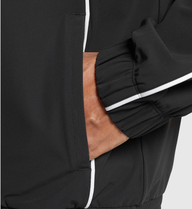 Gymshark Contrast Track Top - Black