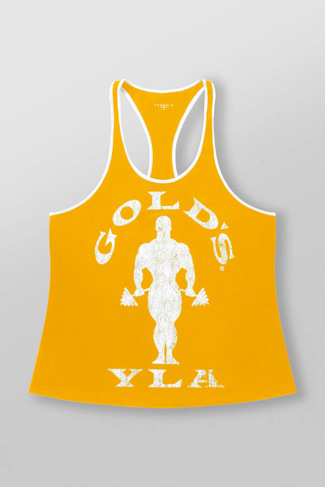 3014 - Golds Gym Classic stringer YELLOW