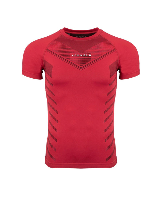 465 SUPERHERO COMPRESSION TEES RED