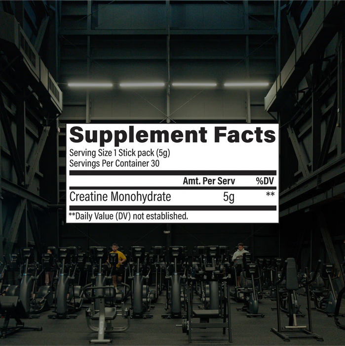 CREATINE MONOHYDRATE - COUNT BOX 30 SERVINGS