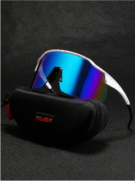 Gafas de sol de moda casuales para hombres con 12 capas