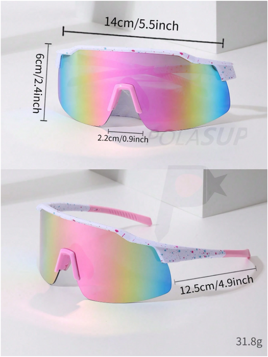 Gafas de moda con protección UV extra grande