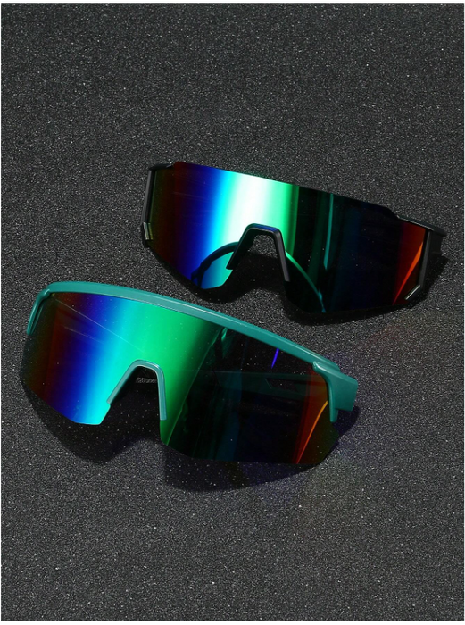 Set de 2 Gafas deportivas envolventes de plástico