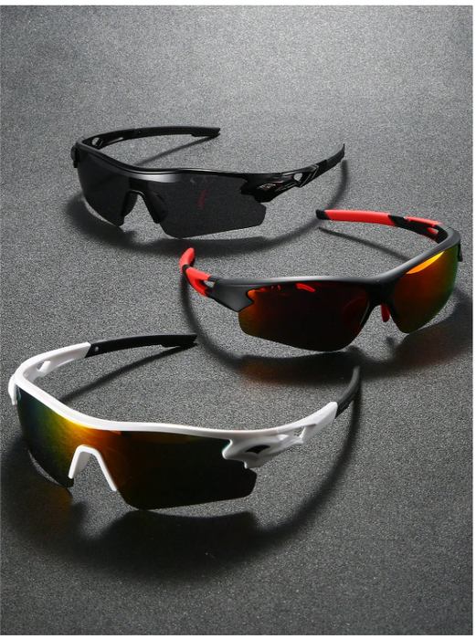 Set de 3 Gafas de ciclismo para exteriores, mountain bike y senderismo