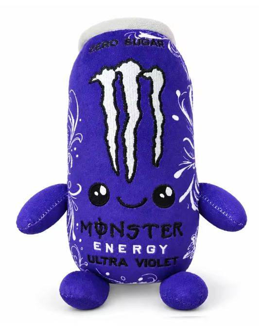Peluche de Lata de Monster Energy - Purple