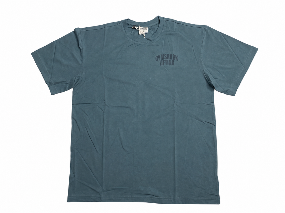 LIFTING T-SHIRT Denim Teal