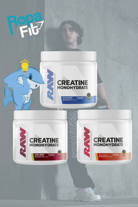 Combo RAW Creatine Flavors Pack