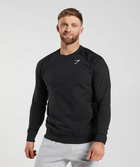 Crest Sweatshirt - Black