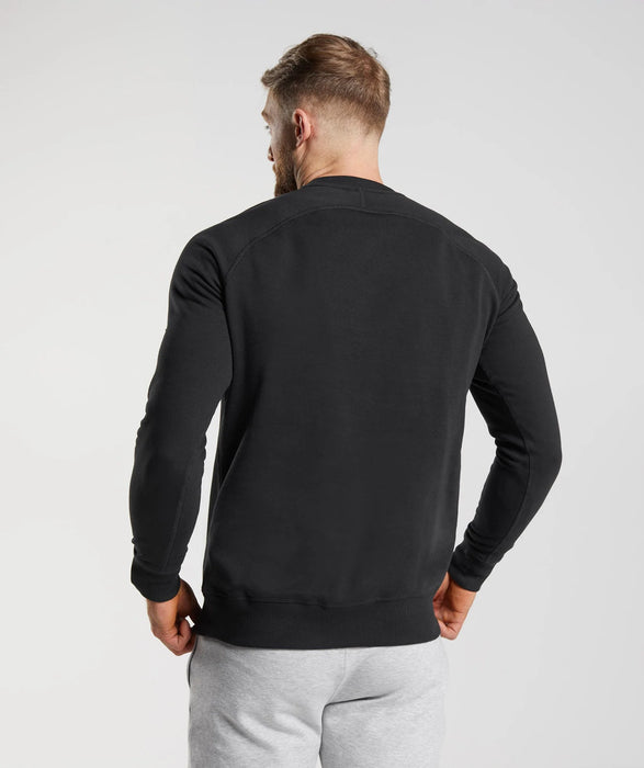 Crest Sweatshirt - Black