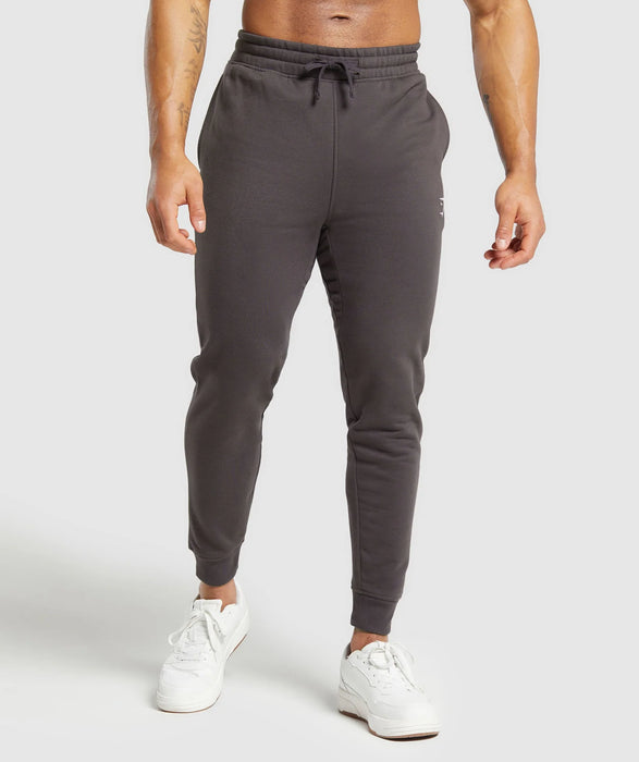 Crest Joggers - Greyed Purple