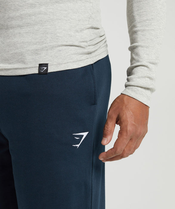 CREST STRAIGHT LEG JOGGERS - NAVY