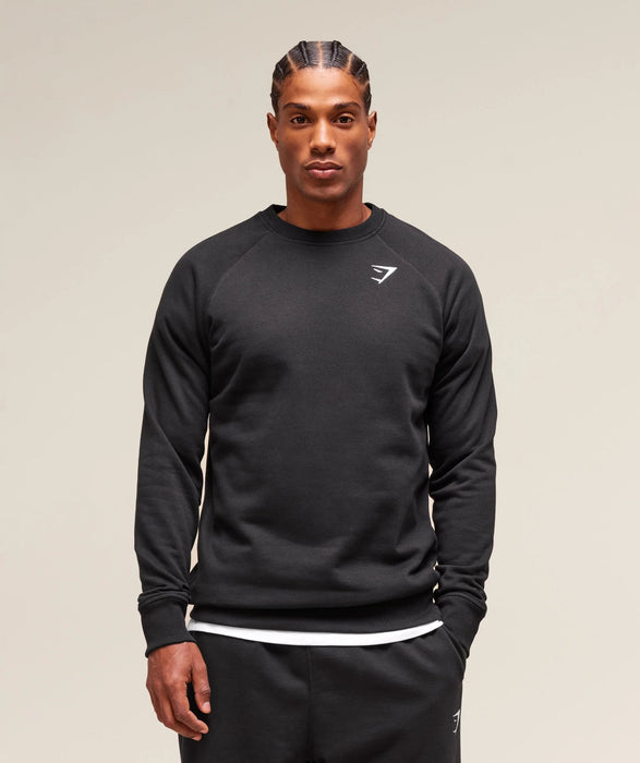 Crest Sweatshirt - Black