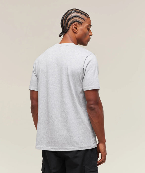 Crest T-Shirt - Light Grey Marl