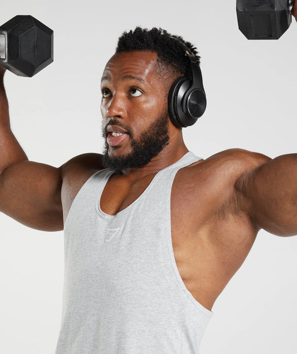React Stringer - Light grey core marl