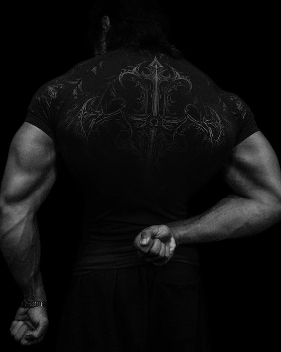 Void Tech™ Fallen Knight Short Sleeve Compression [DARKNESS]