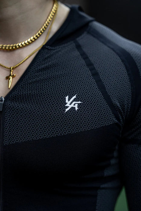 8061 - Apex Compression Zip-Ups Black