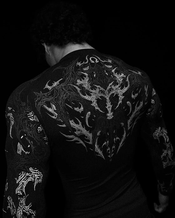 Void Tech™ Infernal longsleeve Compression [VOID BLACK]