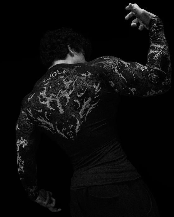 Void Tech™ Infernal longsleeve Compression [VOID BLACK]