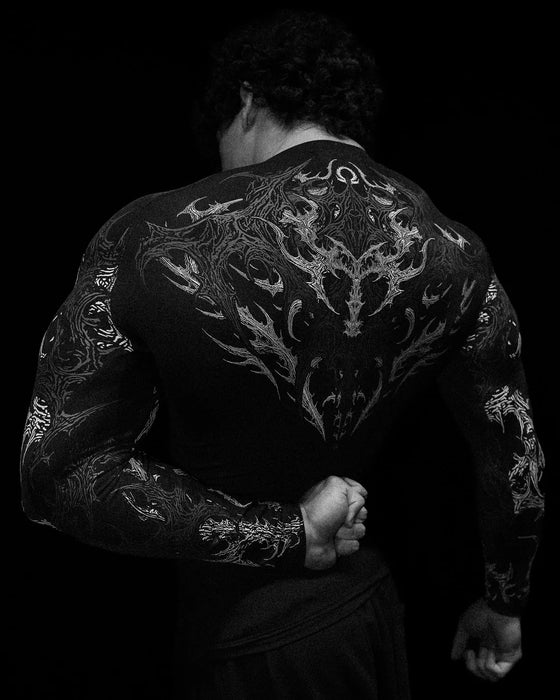 Void Tech™ Infernal longsleeve Compression [VOID BLACK]