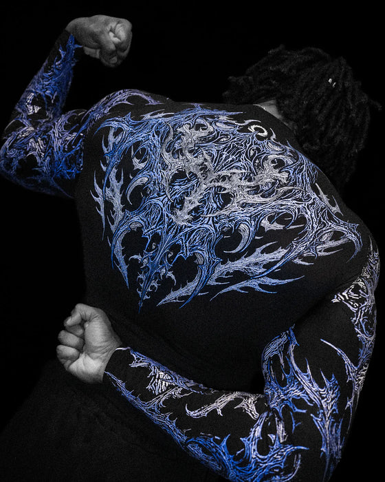 Void Tech™ Infernal longsleeve Compression [SAPPHIRE]