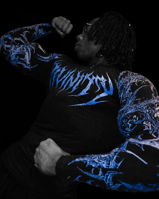 Void Tech™ Infernal longsleeve Compression [SAPPHIRE]
