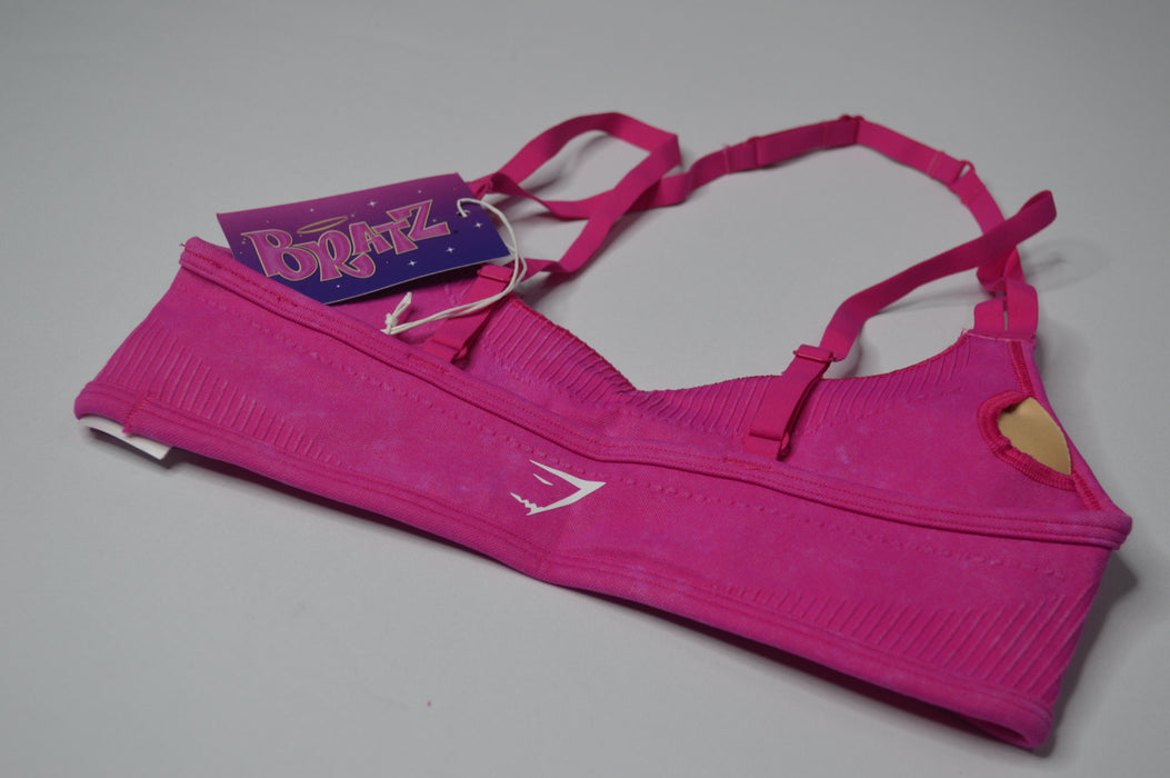 Gymshark x Bratz Light Support Sports Bra - Super-Set Pink/Wash