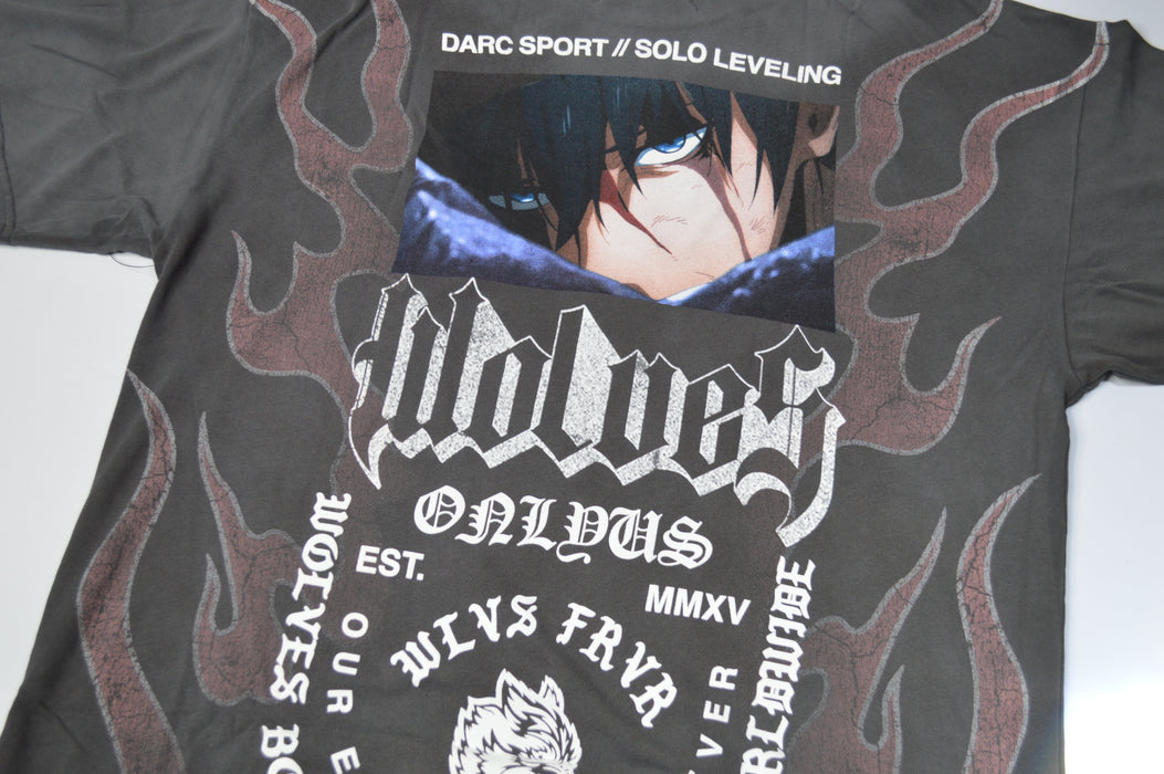 Consumed by the Darc "Premium" Oversized Tee in Wolf Gray Drift Wash