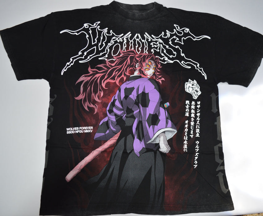 Blood Moon Premium Oversized Tee in Black