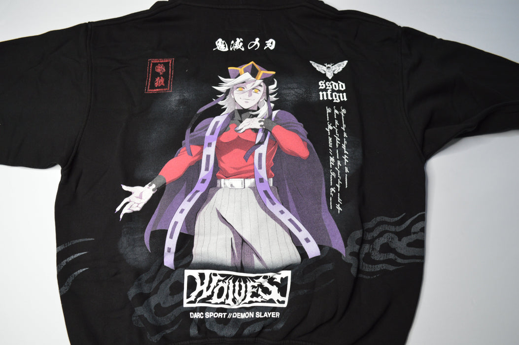 DOUMA - Demon Slayer "Side-By-Side" Hoodie in Black