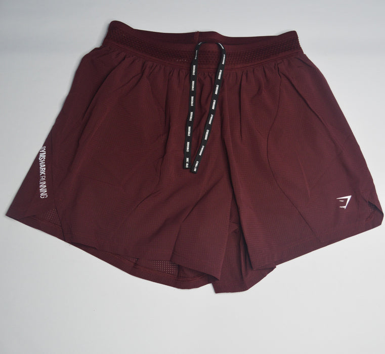 Running 5" Shorts - Rich Maroon