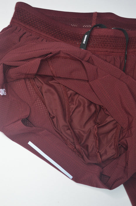 Running 5" Shorts - Rich Maroon
