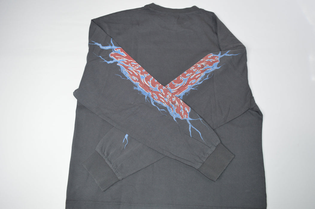 8012 - OUTCAST LONGSLEEVES CHARCOAL WASH