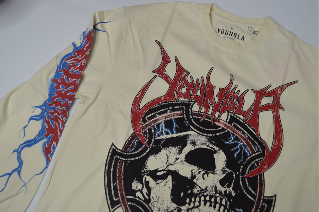 8012 - OUTCAST LONGSLEEVES OFF-WHITE