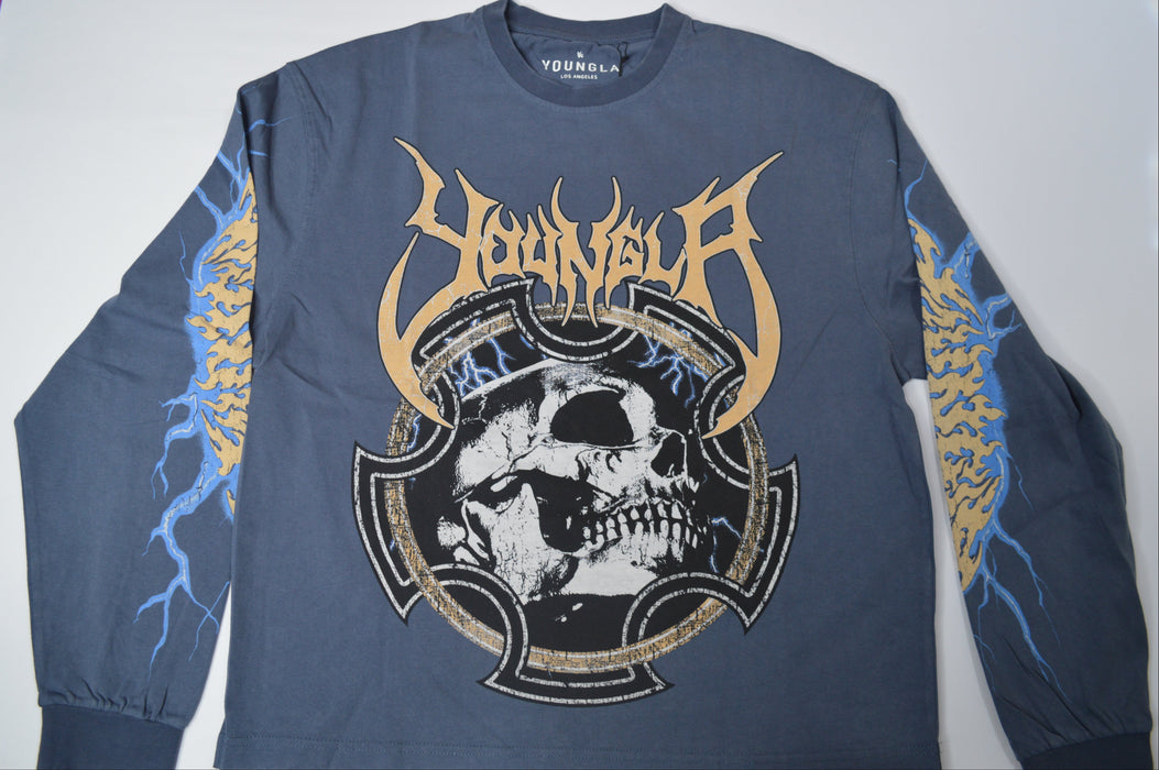 8012 - OUTCAST LONGSLEEVES - PURPLE WASH