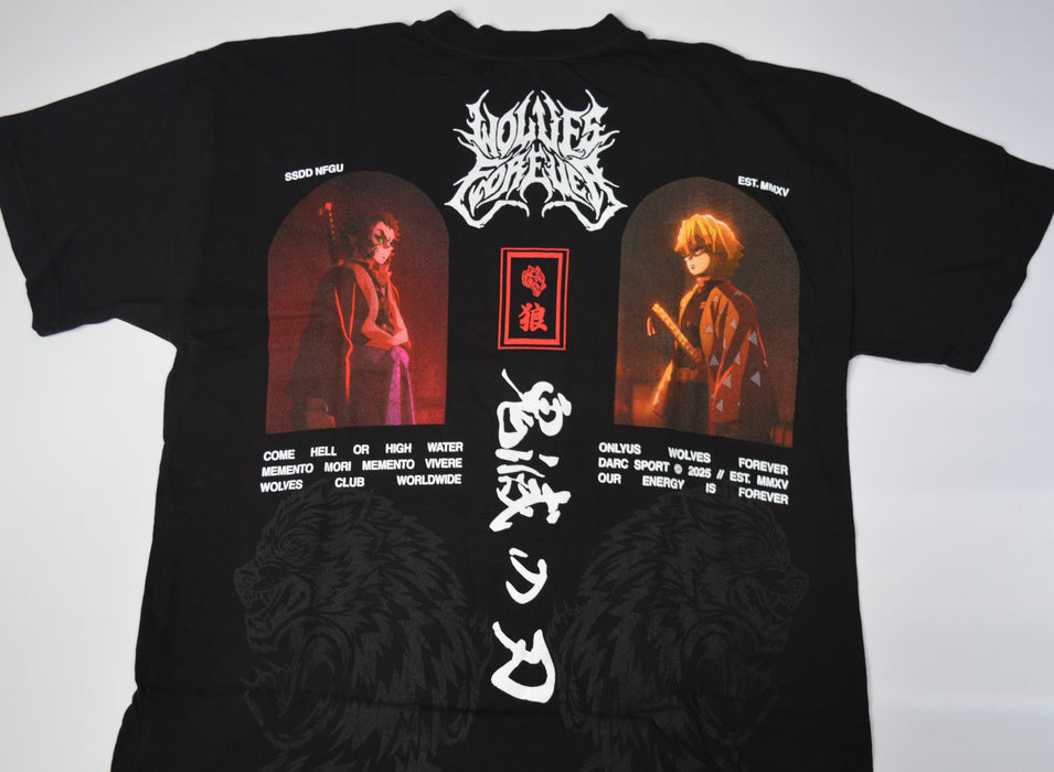 Stand-Off "Premium" Oversized Tee in Black