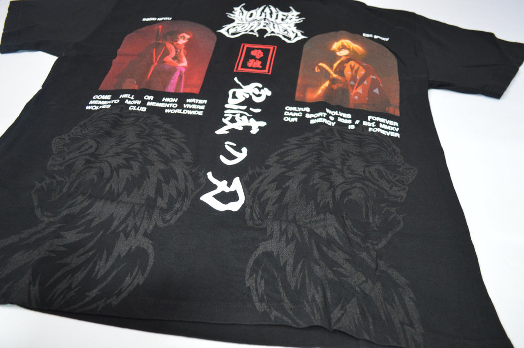 Stand-Off "Premium" Oversized Tee in Black