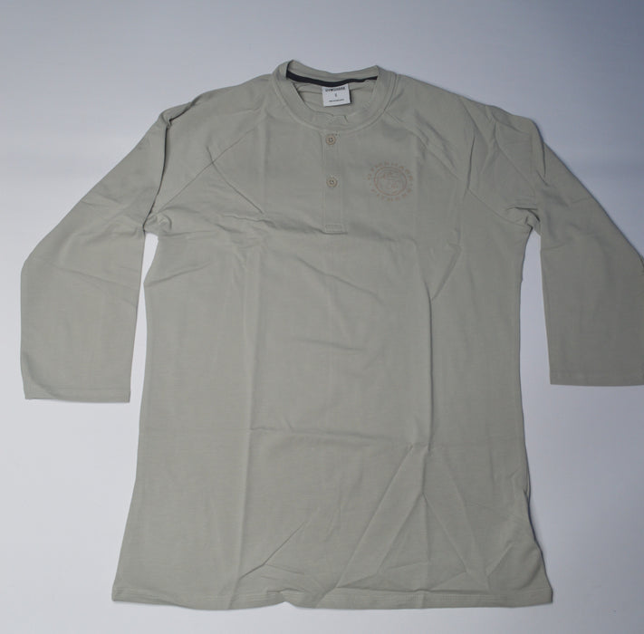 Legacy Henley - Stone grey