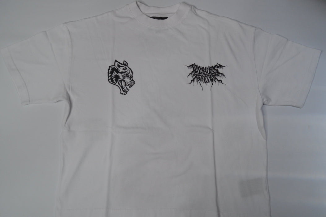 Where Shadows Begin Premium "Box Cut" Tee - WHITE