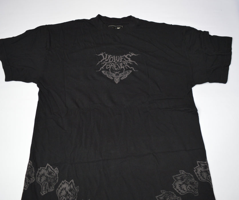 Darc Harley Quinn "Side By Side" Series Premium Oversized Tee - BLACK