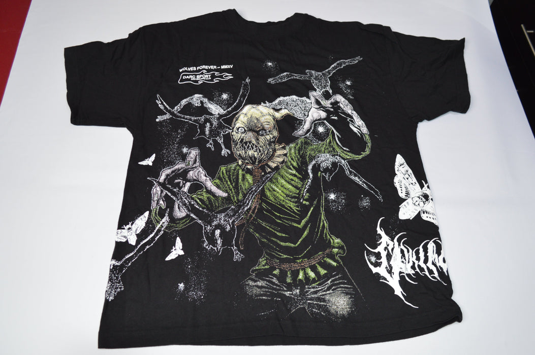 Scarecrow "Side-By-Side" Tee - BLACK
