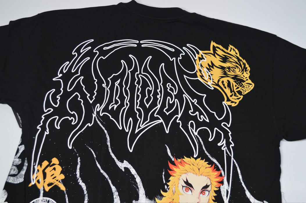 Heart Ablaze "Premium" Oversized Tee in Black